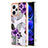 Silicone Candy Rubber Gel Fashionable Pattern Soft Case Cover YB4 for Xiaomi Redmi Note 12 Pro+ Plus 5G Purple