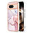 Silicone Candy Rubber Gel Fashionable Pattern Soft Case Cover YB5 for Google Pixel 8a 5G Pink