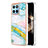 Silicone Candy Rubber Gel Fashionable Pattern Soft Case Cover YB5 for Huawei Honor X8b Colorful