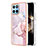 Silicone Candy Rubber Gel Fashionable Pattern Soft Case Cover YB5 for Huawei Honor X8b Pink