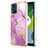 Silicone Candy Rubber Gel Fashionable Pattern Soft Case Cover YB5 for Motorola Moto E13 Clove Purple