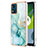 Silicone Candy Rubber Gel Fashionable Pattern Soft Case Cover YB5 for Motorola Moto E13 Green