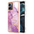 Silicone Candy Rubber Gel Fashionable Pattern Soft Case Cover YB5 for Motorola Moto G14