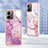 Silicone Candy Rubber Gel Fashionable Pattern Soft Case Cover YB5 for Motorola Moto G14