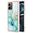 Silicone Candy Rubber Gel Fashionable Pattern Soft Case Cover YB5 for Motorola Moto G14 Green