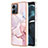 Silicone Candy Rubber Gel Fashionable Pattern Soft Case Cover YB5 for Motorola Moto G14 Pink