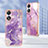 Silicone Candy Rubber Gel Fashionable Pattern Soft Case Cover YB5 for Oppo A78 5G