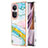 Silicone Candy Rubber Gel Fashionable Pattern Soft Case Cover YB5 for Oppo Reno10 Pro 5G Colorful