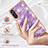 Silicone Candy Rubber Gel Fashionable Pattern Soft Case Cover YB5 for Samsung Galaxy Quantum4 5G