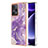 Silicone Candy Rubber Gel Fashionable Pattern Soft Case Cover YB5 for Xiaomi Poco F5 5G Purple