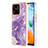Silicone Candy Rubber Gel Fashionable Pattern Soft Case Cover YB5 for Xiaomi Redmi 10 India Purple