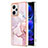 Silicone Candy Rubber Gel Fashionable Pattern Soft Case Cover YB5 for Xiaomi Redmi Note 12 Explorer Pink
