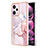 Silicone Candy Rubber Gel Fashionable Pattern Soft Case Cover YB5 for Xiaomi Redmi Note 12 Pro 5G Pink