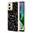 Silicone Candy Rubber Gel Fashionable Pattern Soft Case Cover YB6 for Motorola Moto G54 5G