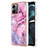 Silicone Candy Rubber Gel Fashionable Pattern Soft Case Cover YB7 for Motorola Moto G14