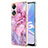 Silicone Candy Rubber Gel Fashionable Pattern Soft Case Cover YB7 for Oppo A58 5G