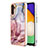 Silicone Candy Rubber Gel Fashionable Pattern Soft Case Cover YB7 for Samsung Galaxy Quantum4 5G