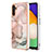 Silicone Candy Rubber Gel Fashionable Pattern Soft Case Cover YB7 for Samsung Galaxy Quantum4 5G