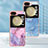 Silicone Candy Rubber Gel Fashionable Pattern Soft Case Cover YB7 for Samsung Galaxy Z Flip5 5G