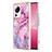 Silicone Candy Rubber Gel Fashionable Pattern Soft Case Cover YB7 for Xiaomi Civi 2 5G Clove Purple