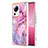 Silicone Candy Rubber Gel Fashionable Pattern Soft Case Cover YB7 for Xiaomi Mi 13 Lite 5G Clove Purple