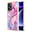 Silicone Candy Rubber Gel Fashionable Pattern Soft Case Cover YB7 for Xiaomi Redmi Note 12 Turbo 5G Clove Purple