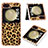 Silicone Candy Rubber Gel Fashionable Pattern Soft Case Cover YB9 for Samsung Galaxy Z Flip5 5G