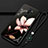 Silicone Candy Rubber Gel Flowers Soft Case Cover for Oppo A5 (2020) Brown