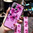 Silicone Candy Rubber Gel Flowers Soft Case Cover for Oppo A53s