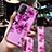 Silicone Candy Rubber Gel Flowers Soft Case Cover for Oppo Find X3 Lite 5G