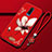 Silicone Candy Rubber Gel Flowers Soft Case Cover for Oppo RX17 Pro Red
