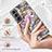 Silicone Candy Rubber Gel Flowers Soft Case Cover for Samsung Galaxy S21 FE 5G