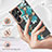 Silicone Candy Rubber Gel Flowers Soft Case Cover for Samsung Galaxy S21 Ultra 5G