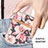 Silicone Candy Rubber Gel Flowers Soft Case Cover for Samsung Galaxy S22 5G