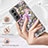 Silicone Candy Rubber Gel Flowers Soft Case Cover for Samsung Galaxy S22 Plus 5G