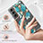 Silicone Candy Rubber Gel Flowers Soft Case Cover for Samsung Galaxy S22 Plus 5G