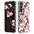 Silicone Candy Rubber Gel Flowers Soft Case Cover for Samsung Galaxy S22 Plus 5G Pink