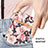 Silicone Candy Rubber Gel Flowers Soft Case Cover for Samsung Galaxy S22 Ultra 5G