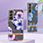 Silicone Candy Rubber Gel Flowers Soft Case Cover for Samsung Galaxy S24 5G