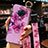 Silicone Candy Rubber Gel Flowers Soft Case Cover for Vivo Nex 3 5G