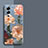 Silicone Candy Rubber Gel Flowers Soft Case Cover for Vivo V25 Pro 5G Mixed