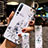 Silicone Candy Rubber Gel Flowers Soft Case Cover for Xiaomi Mi 10 Pro White