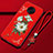 Silicone Candy Rubber Gel Flowers Soft Case Cover for Xiaomi Poco F2 Pro Red