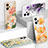 Silicone Candy Rubber Gel Flowers Soft Case Cover for Xiaomi Poco X4 GT 5G