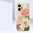 Silicone Candy Rubber Gel Flowers Soft Case Cover for Xiaomi Redmi K50i 5G