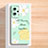 Silicone Candy Rubber Gel Flowers Soft Case Cover for Xiaomi Redmi Note 12 Pro+ Plus 5G Green