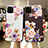 Silicone Candy Rubber Gel Flowers Soft Case Cover H04 for Apple iPhone 11 Pro Max