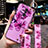 Silicone Candy Rubber Gel Flowers Soft Case Cover H08 for Huawei Mate 20 Lite