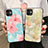 Silicone Candy Rubber Gel Flowers Soft Case Cover H09 for Apple iPhone 11