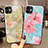 Silicone Candy Rubber Gel Flowers Soft Case Cover H09 for Apple iPhone 11